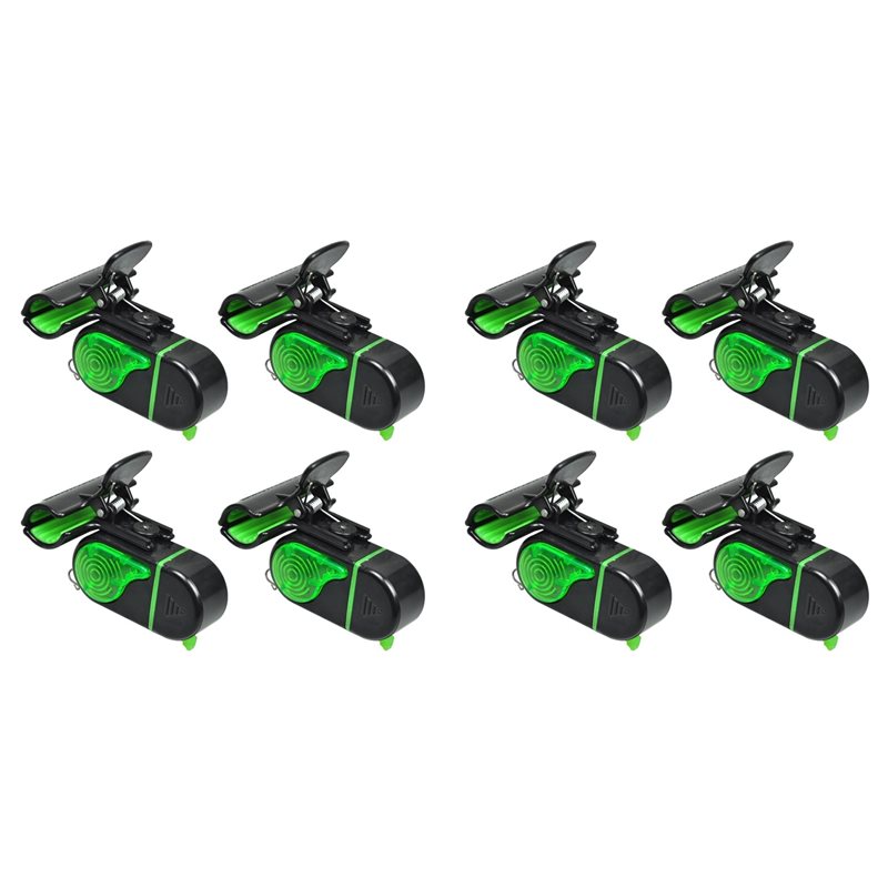 Fish Alarm - A06F-8PCS Fishing Bite Alarms With LED