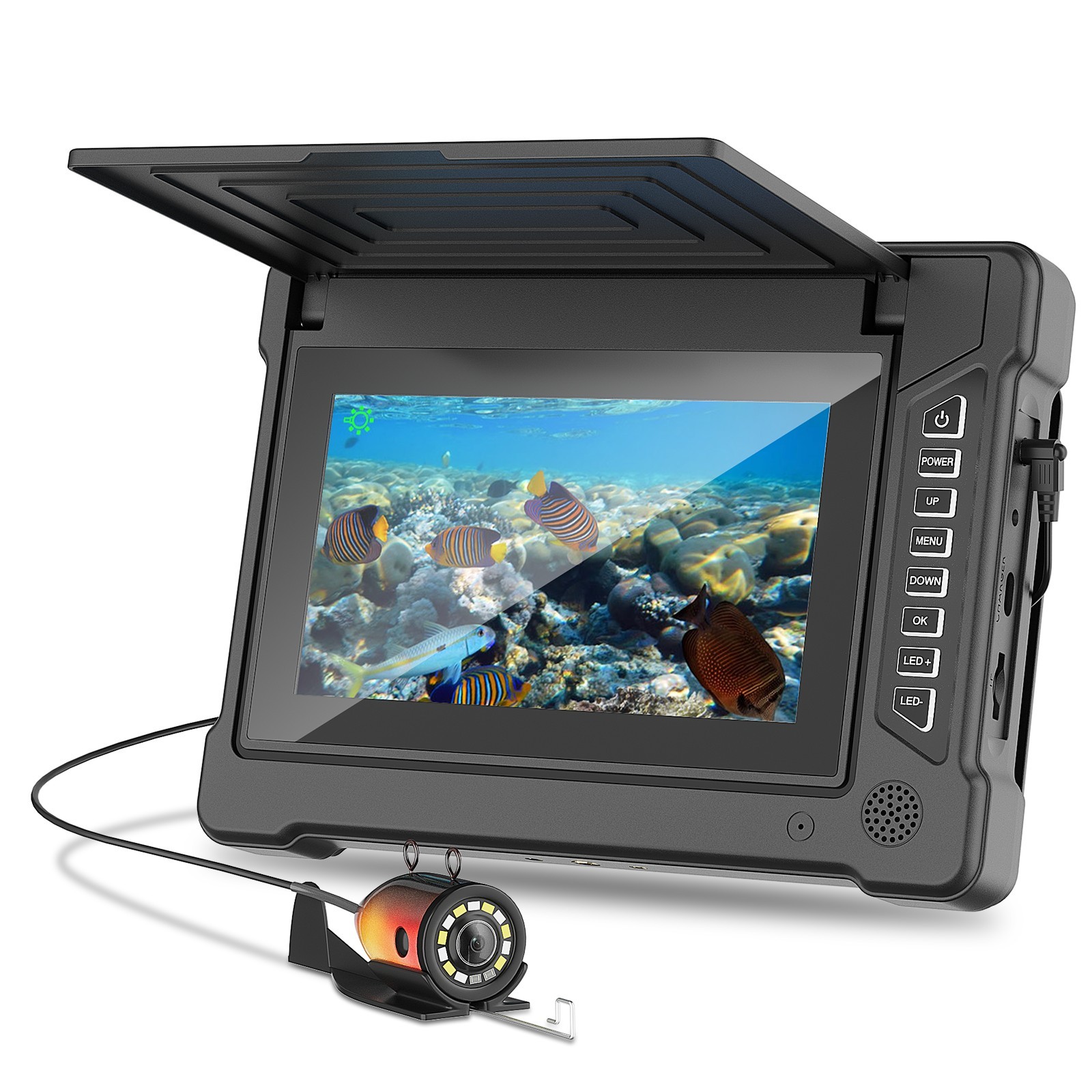 7 Inch 15M 1200TVL Underwater  - Fish Finder Cable recension och pris