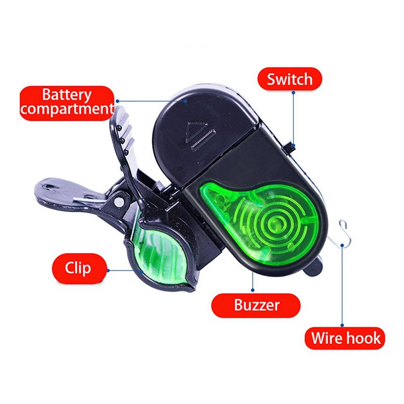 A06F-8PCS Fishing Bite Alarms  - Fish Alarm recension och pris