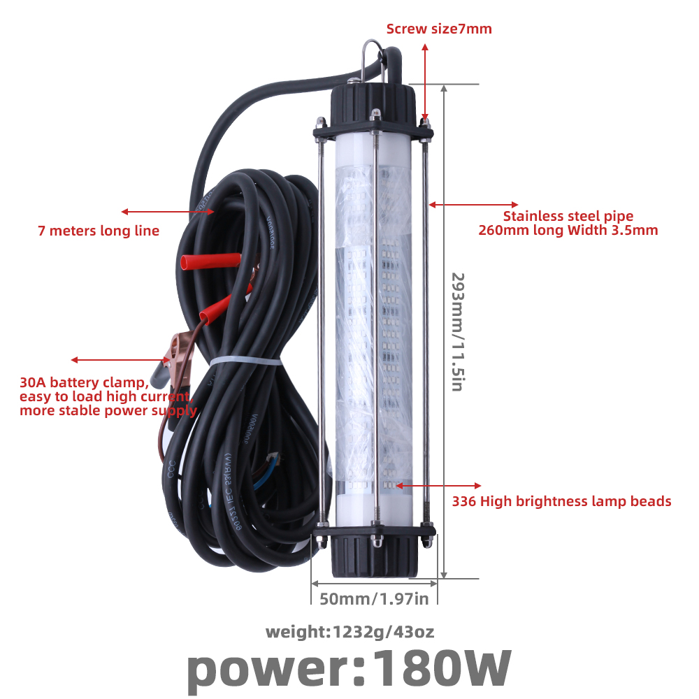 1 PC High-power Fish Underwate - Fish Finder Cable recension och pris