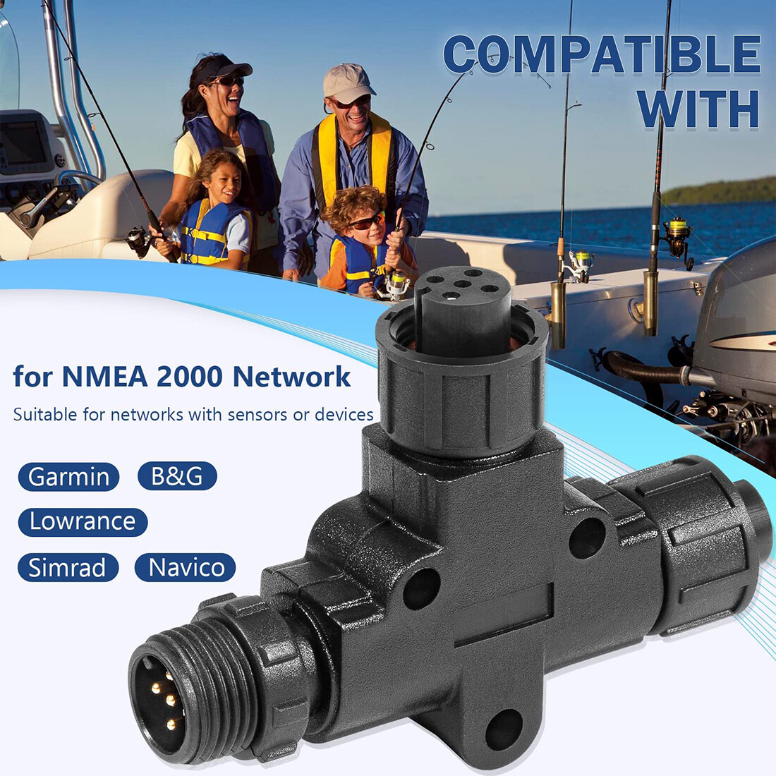 for NMEA 2000 Micro-C T-Connec - Fish Finder Cable recension och pris